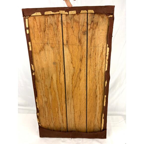 VTG Crewel Floral Daffodil Paragon Needlepoint 70s Unframed Wall Art 14"x24" - Picture 2 of 12